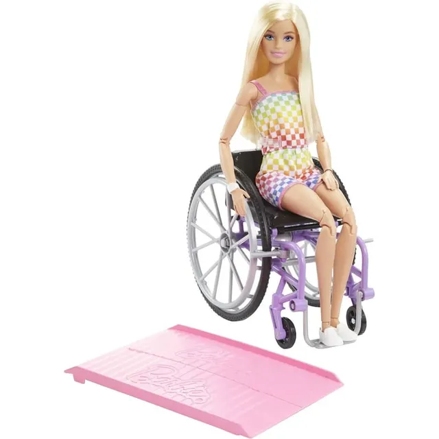 Boneca Barbie em Cadeira de Rodas Mattel – HJT13