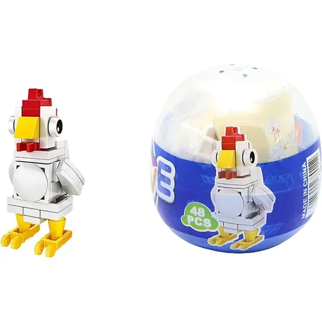 Blocos de Construção Designer Creative Wange – WG01-2 (48 Peças)
