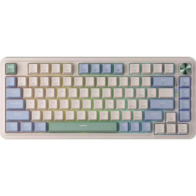 Teclado Gaming Redragon Ucal Pro K673CPG-RGB-PRO (Inglês Sem Fio) Switch Red