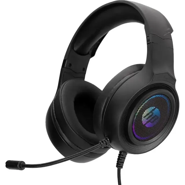 Fone de Ouvido HP Gaming DHE-8008U com microfone – Preto
