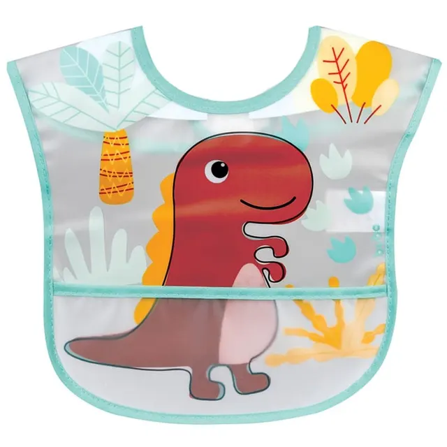 Babero com bolso dino Buba 13239