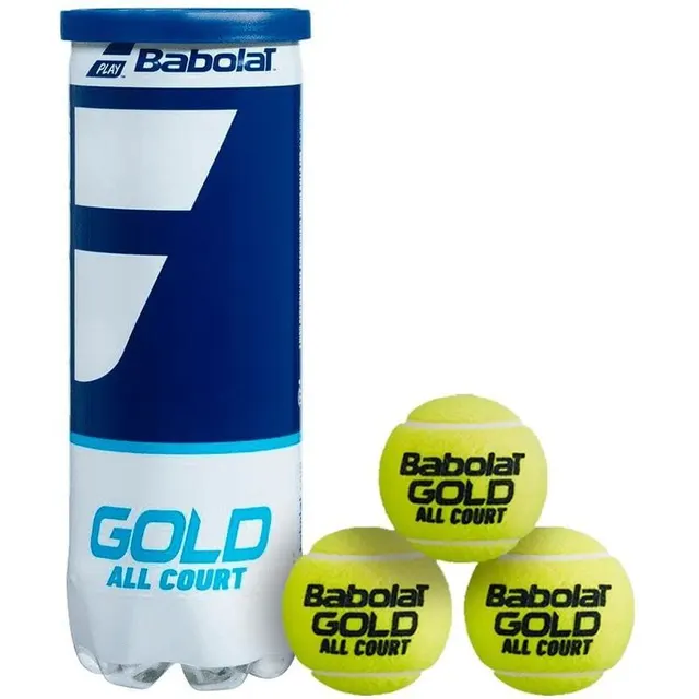 Bola de tênis Babolat Gold All Court (3 Unidades)