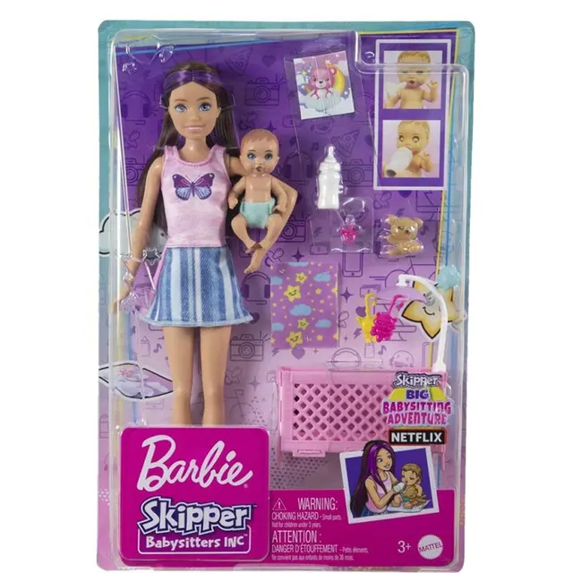 Boneca Barbie Skipper Babysitters Inc Mattel – FHY97-HJY33