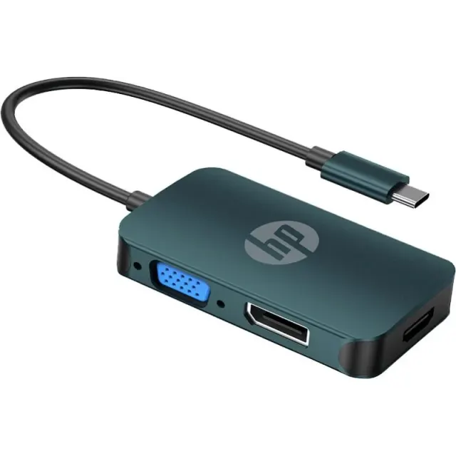 Adaptador USB-C para HDMI/VGA/DP HP – DHC-CT200