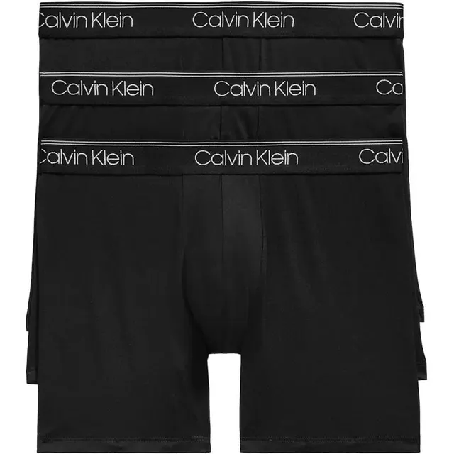 Boxer Calvin Klein NB2570 001 – Masculino (3 Unidades)