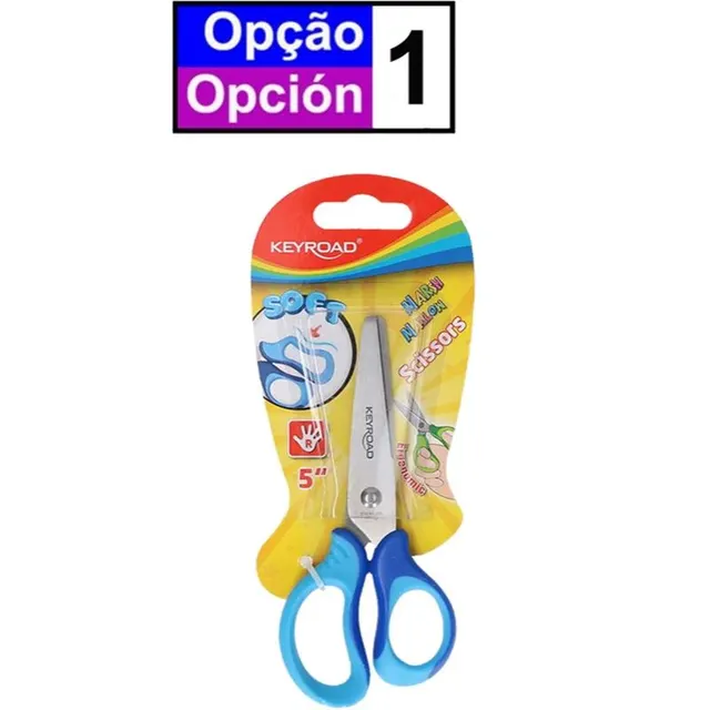 Tesoura Kids Keyroad  KR971505 Diversos