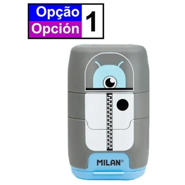 Apontador com Borracha Milan Compact – 4703116AL (Vendido por unidade)