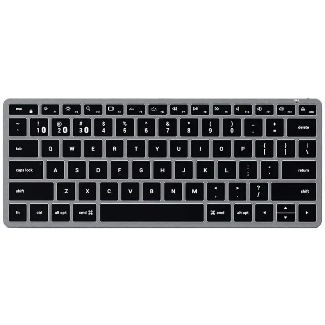 Teclado Satechi Slim X1 Alumínio Bluetooth para Mac ST-BTSX1M-ES – Espanhol