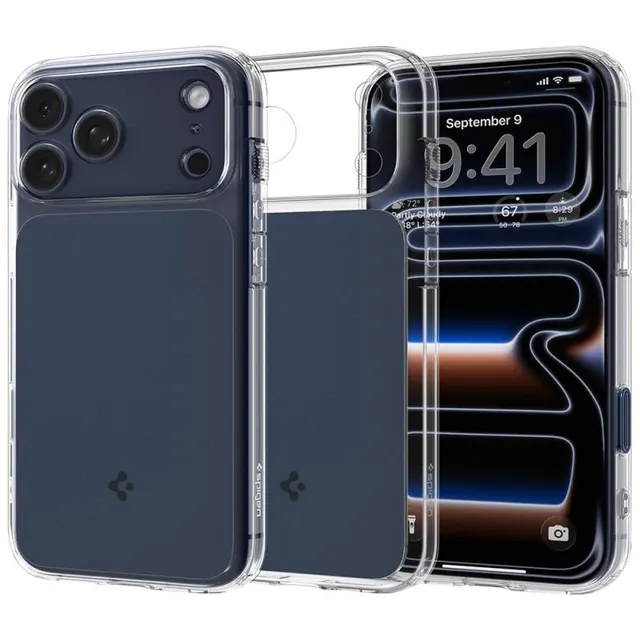 Case Spigen para iPhone 17 Pro Max Ultra Hybrid T ACS10473 Matte Blue (MagFit)