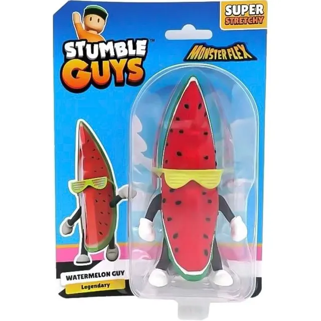 Boneco Watermelon Guy Monster Flex Stumble Guys Diramix – 0505