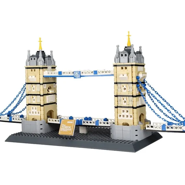Blocos de Construção Architecture Tower Bridge Wange – 4219 (970 Peças)