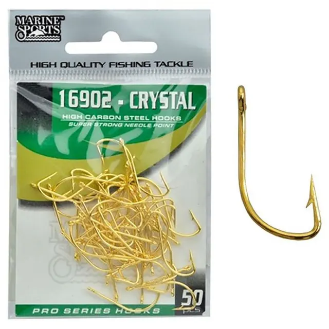 Anzol Marine Sports 16902 Crystal 12 com 50 Pçs