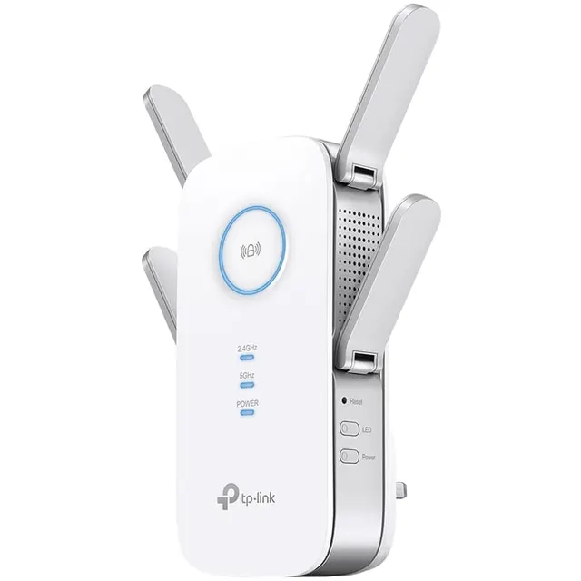 Extensor de Cobertura TP-Link AC2600 RE650 Dual Band 1733Mbps
