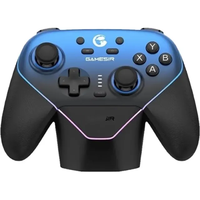 Controle sem fio GameSir Super Nova T4n Pro Azul/Preto