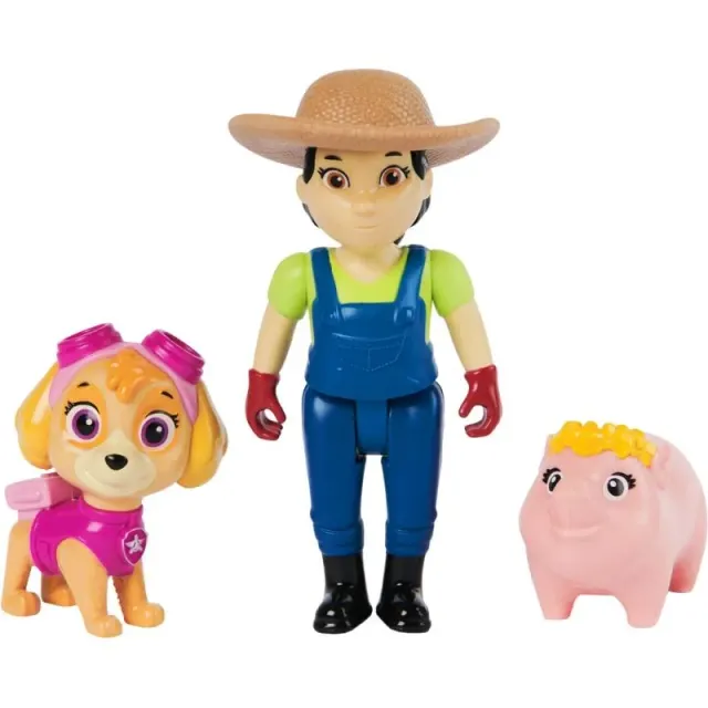 Bonecas Skye &amp; Farmer Yumi Paw Patrol Spin Master – 6070734