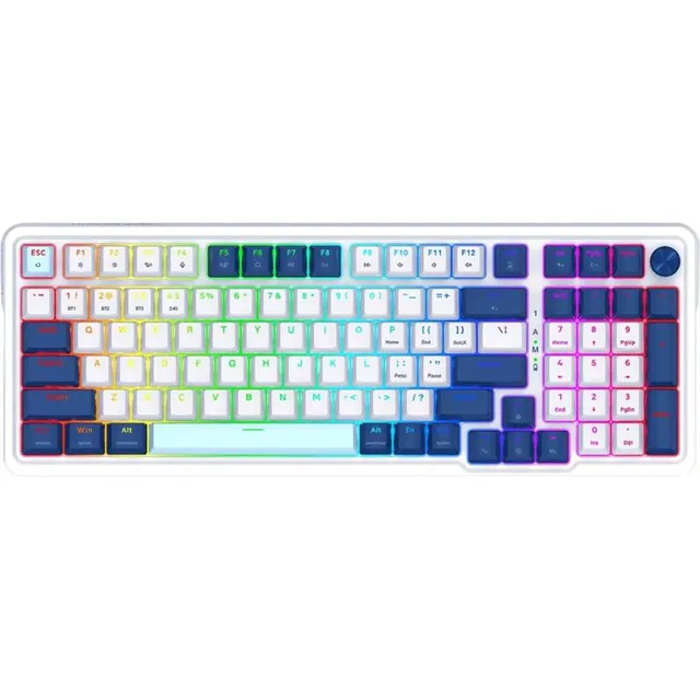 Teclado Gaming Redragon Eisa Max K686WB-RGB-PRO (Inglês – 3 Modos)