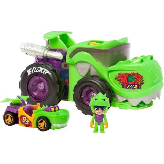 T-Racers Mega Wheels T-Rex Magic Box