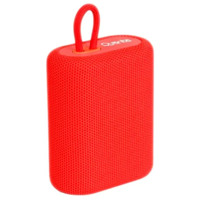 Speaker Quanta QTSPB64 Bluetooth 5W – Vermelho