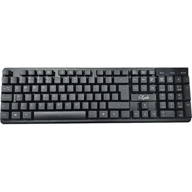 Teclado com Fio Krab KBTC20 (Português)