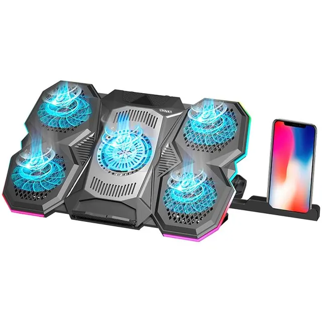 Suporte com Cooler para Notebook de até 17″ Sate A-CP44 RGB USB