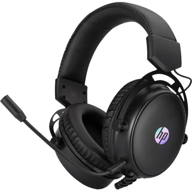 Fone de Ouvido HP Gaming DHE-8005 com microfone – Preto