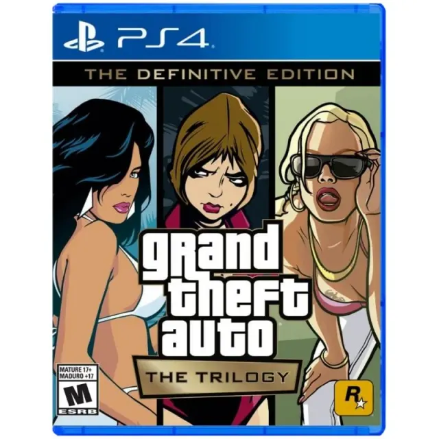 Jogo GTA Grand Theft Auto The Trilogy – PS4