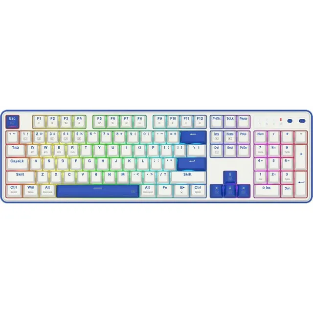 Teclado Gaming Redragon Faye Pro K685WB-RGB-PRO (Inglês – 3 Modos) Switch Red