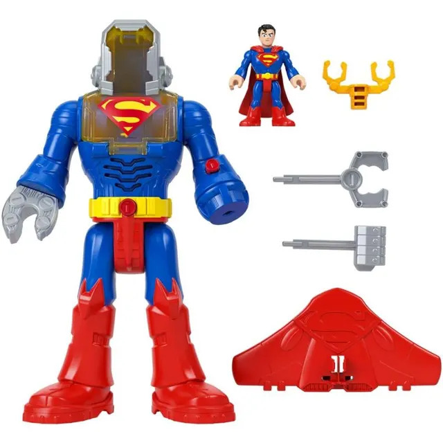 Superman Insider &amp; Exo Suit Imaginext DC Super Friends Fisher-Price – JCT47