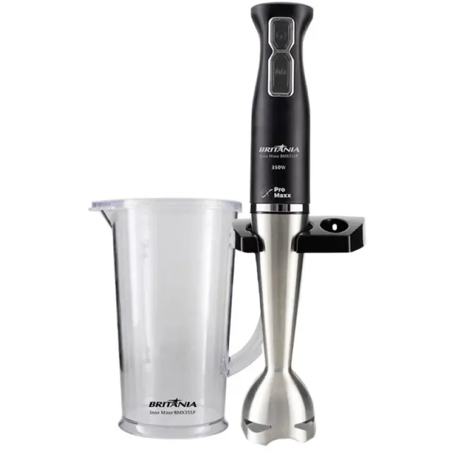 Mixer Britânia BMX355P Inox Maxx 350W 220V/60Hz – Negro