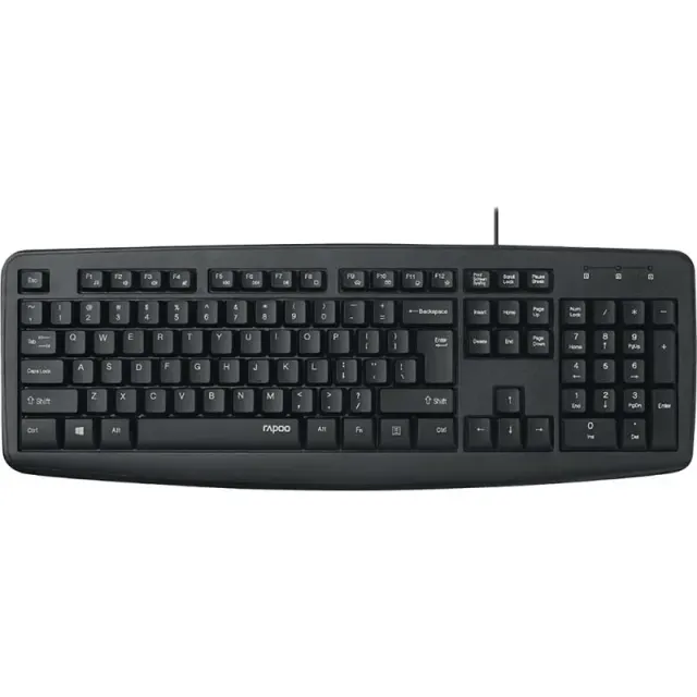 Teclado com Fio Rapoo NK2600 (Inglês)