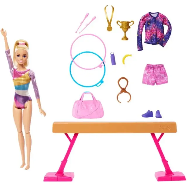 Boneca Barbie Gymnast You Can Be Anything Mattel – HRG52