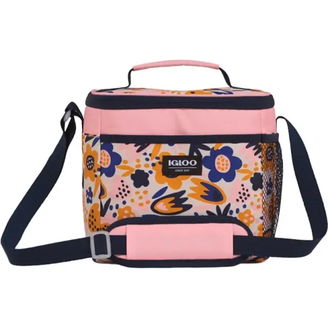 Bolsa Térmica Igloo Square Lunch 64301 9 Latas – Flor Retrô