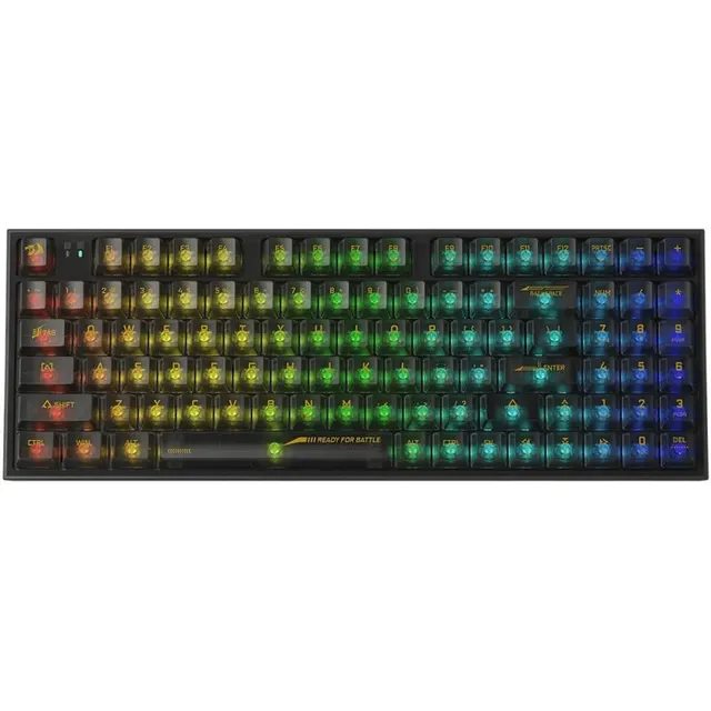 Teclado Gaming Redragon Irelia Pro K658CTB-RGB-PRO (Inglês – 3 Modos) Switch Hot-Swap