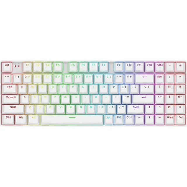 Teclado Gaming Redragon Nephrite Pro K736W-PRO-M Branco (Inglês)