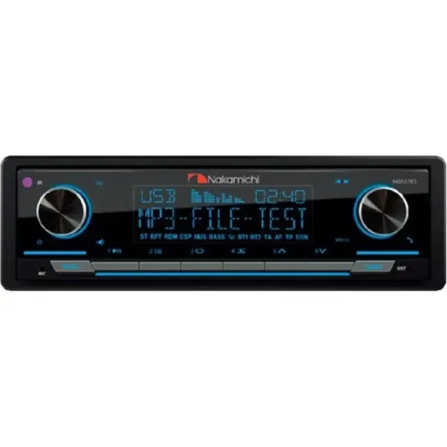 Toca Rádio Nakamichi NQ537BD AUX/USB/BT/FM