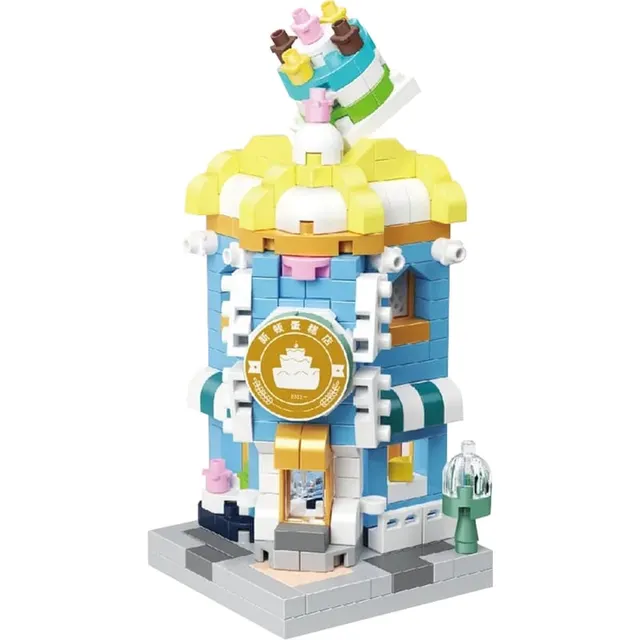 Blocos de Construção Interesting Cake Shop Koco – 02039 (286 Peças)