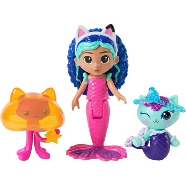 Boneca Mer-tastic Aquarium Friends Pack Gabby’s Dollhouse The Movie Spin Master – 6074965