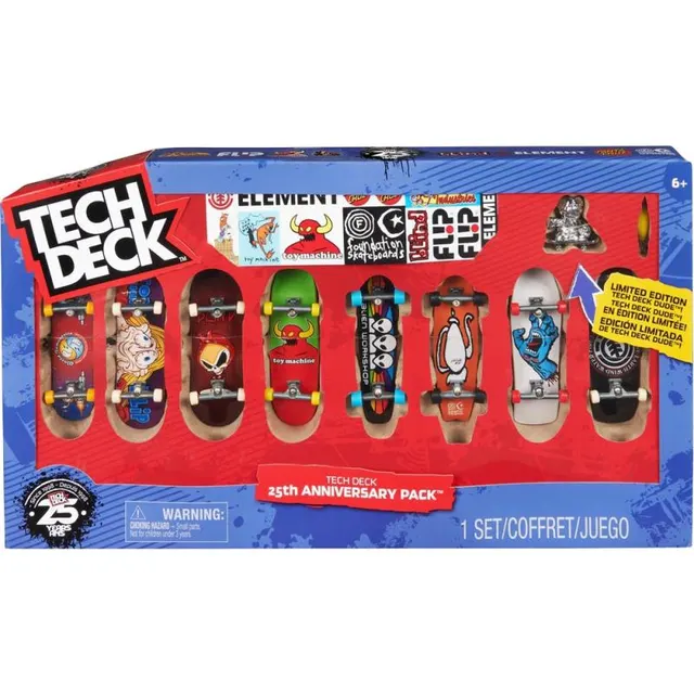 Tech Deck 25Th Anniversary Pack Spin Master – 6067138