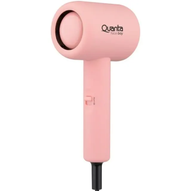 Secador de Cabelo Quanta QTSDCP10 1000W Bivolt – Rosa