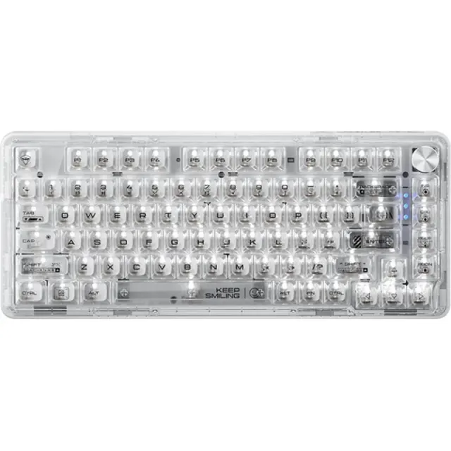 Teclado Gaming RGB Machenike K500F-B81 (Inglês com fio)