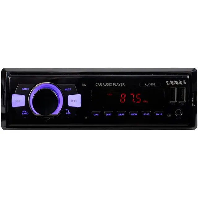 Toca Rádio Sate AU-345B 20W FM USB AUX Bluetooth