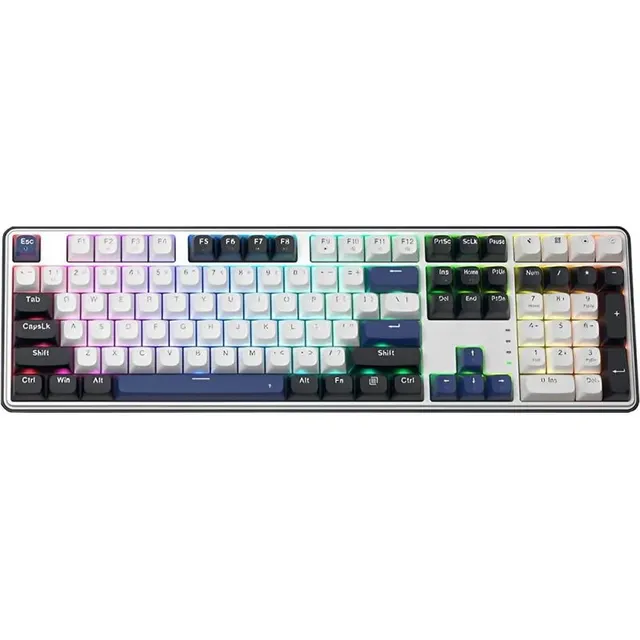 Teclado Gamer Redragon Wyvern K689WBB-RGB com Fio (Inglês)