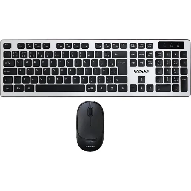 Teclado e Mouse sem Fio Sate AK-761G (Português)
