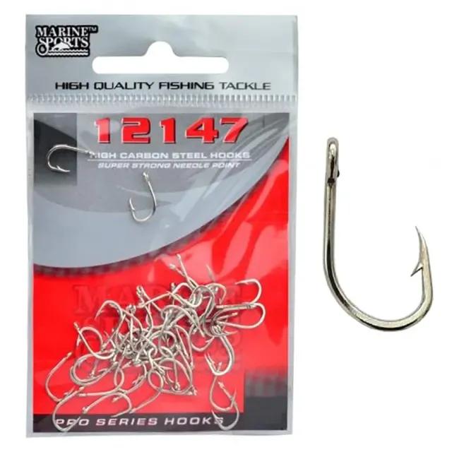 Anzol Marine Sports 12147 Nickel 4/0 com 50 Pçs