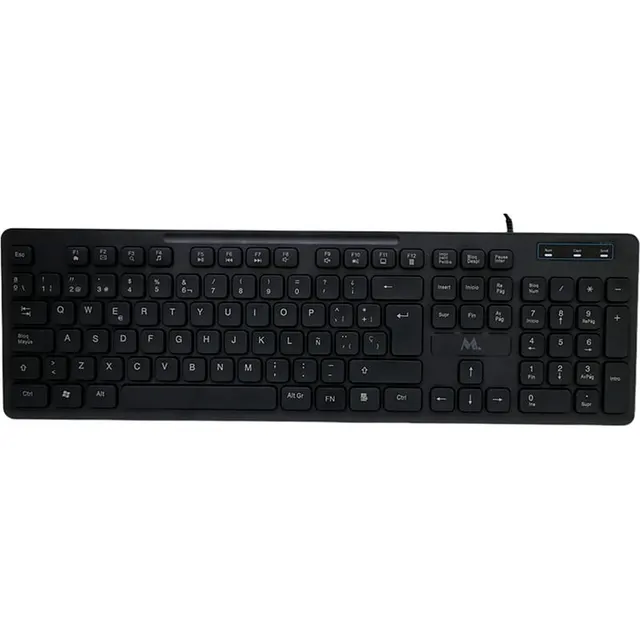Teclado Mtek KB-8269 com cabo – Preto (Espanhol)