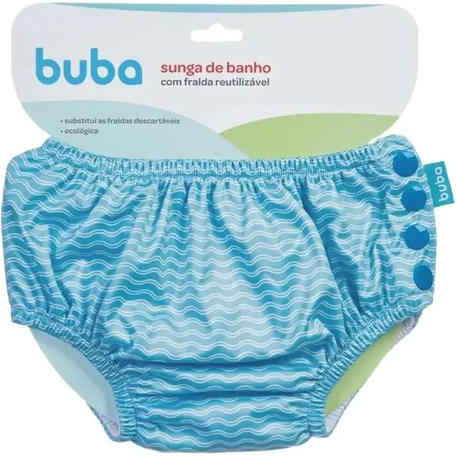 Sunga de Banho com Fralda Reutilizável Buba – 13804 – P