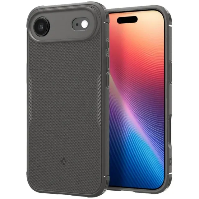 Case Spigen para iPhone 17 Air 6.6″ Core Armor ACS09677 Marble Gray (MagFit)