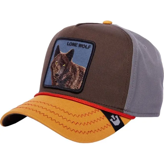 Boné Goorin Bros 101-1327 Lone Wolf 100 Brown