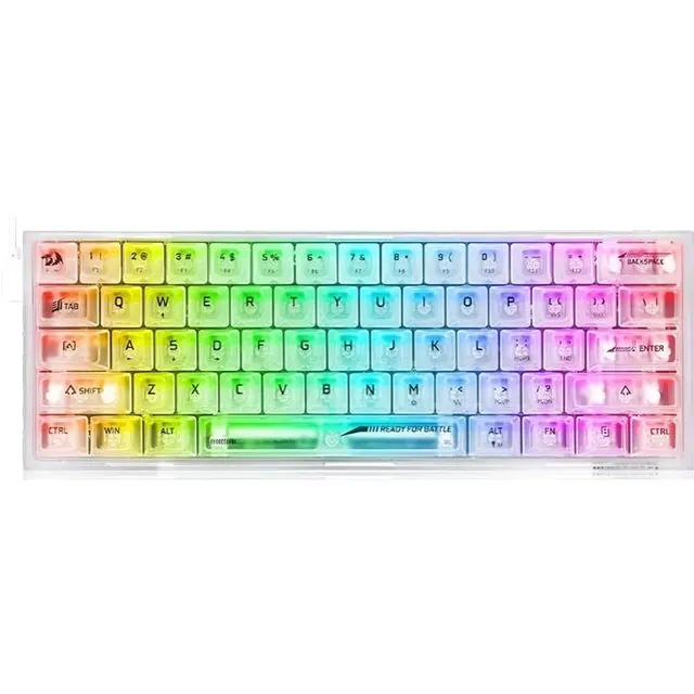 Teclado Gaming Redragon Fizz K617CT-RGB (Inglês com Fio)