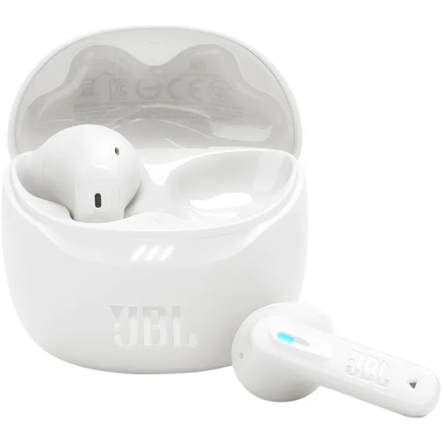 Fone de Ouvido JBL Tune Flex 2 Bluetooth – Branco (com cancelamento de ruído)
